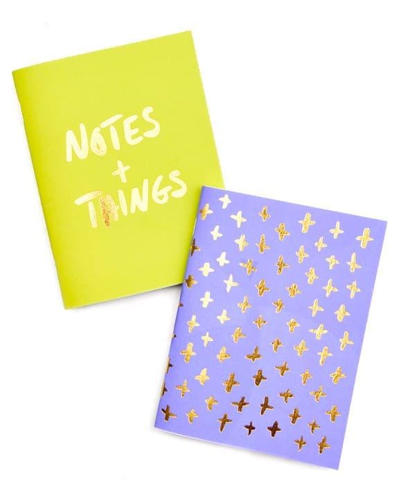 dizajnové zápisníky