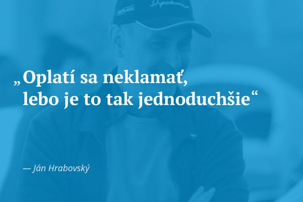 citát Fér videá Hrabovský