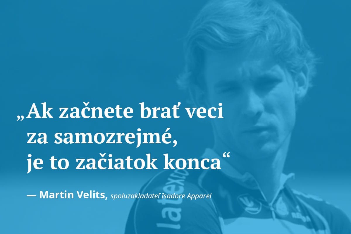 Martin Velits Isadore Apparel