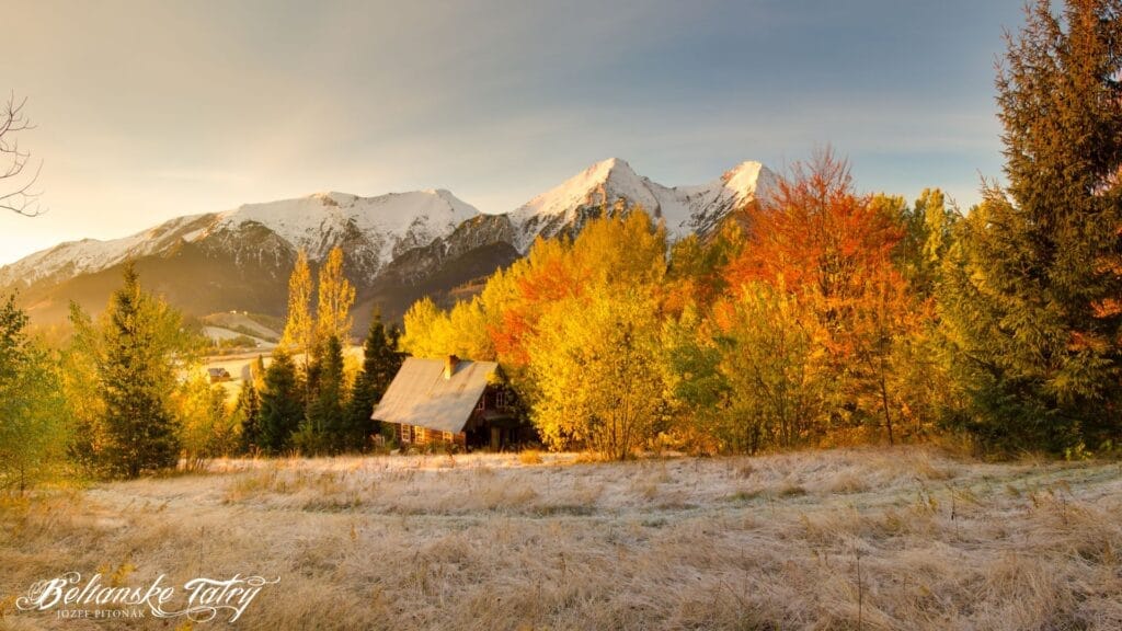Belianske Tatry jesenna namraza