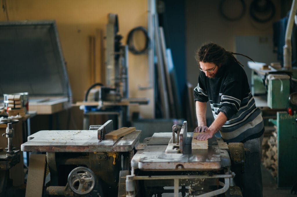 Stolarstvo Posvancz hoblovanie hranolu