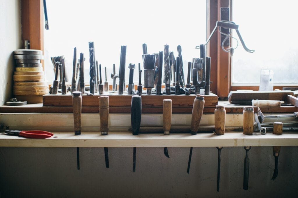 Stolarstvo Posvancz nastroje