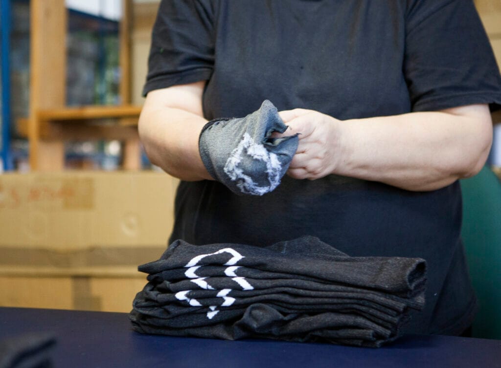 cicmianky skladanie ponoziek