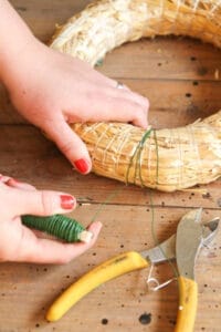 Začíname robiť veniec