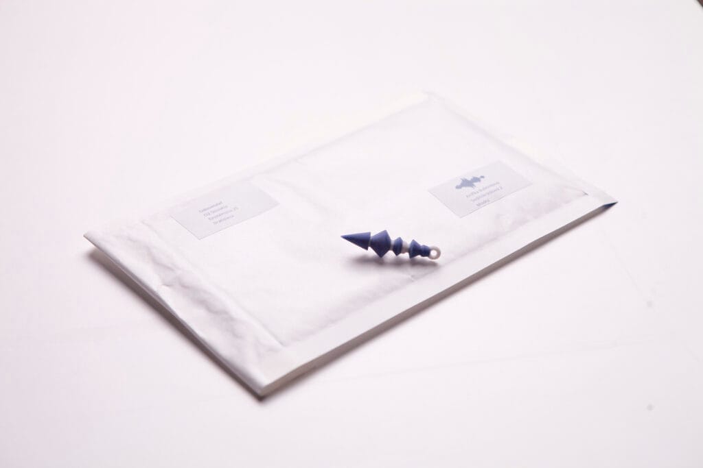 3D prívesok O2 balenie