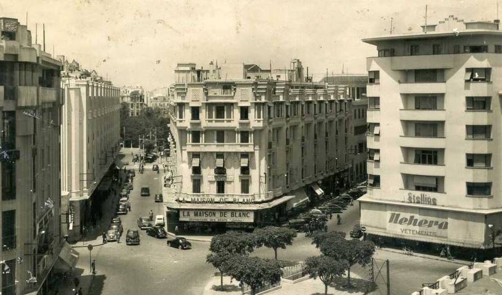 Značka NEHERA v Maroku v meste Casablanca v 40. rokoch minulého storočia.