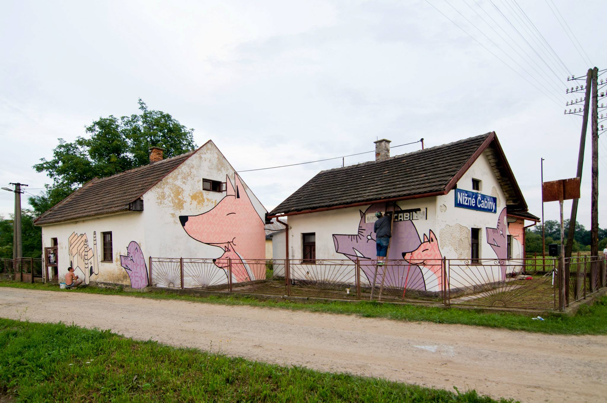 Cabiny, Pek Crew, street art