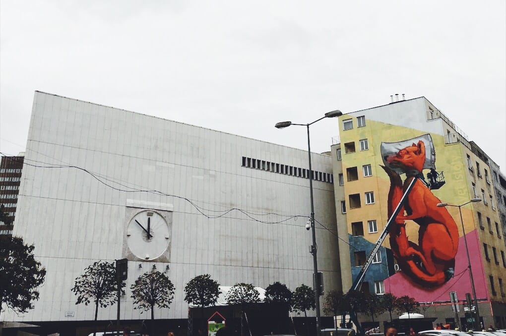 Líška Kamenné námestie