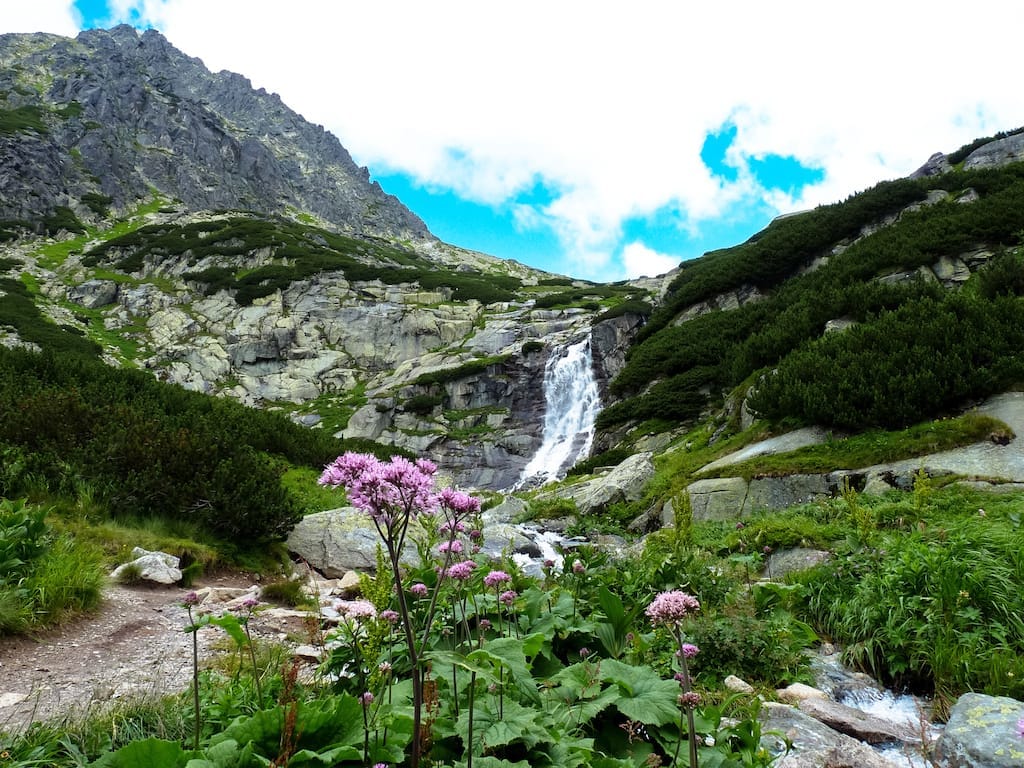 vodopad skok
