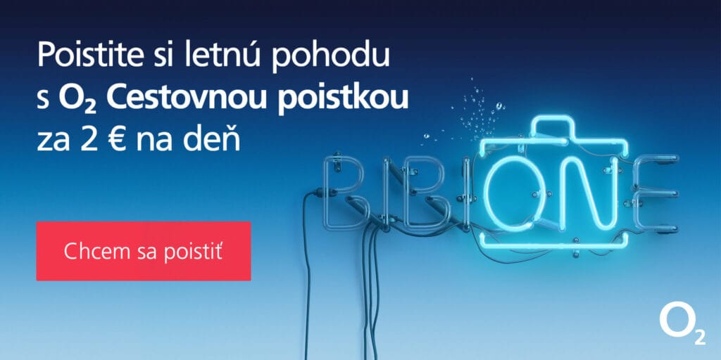 banner, O2 Cestovna poistka, O2