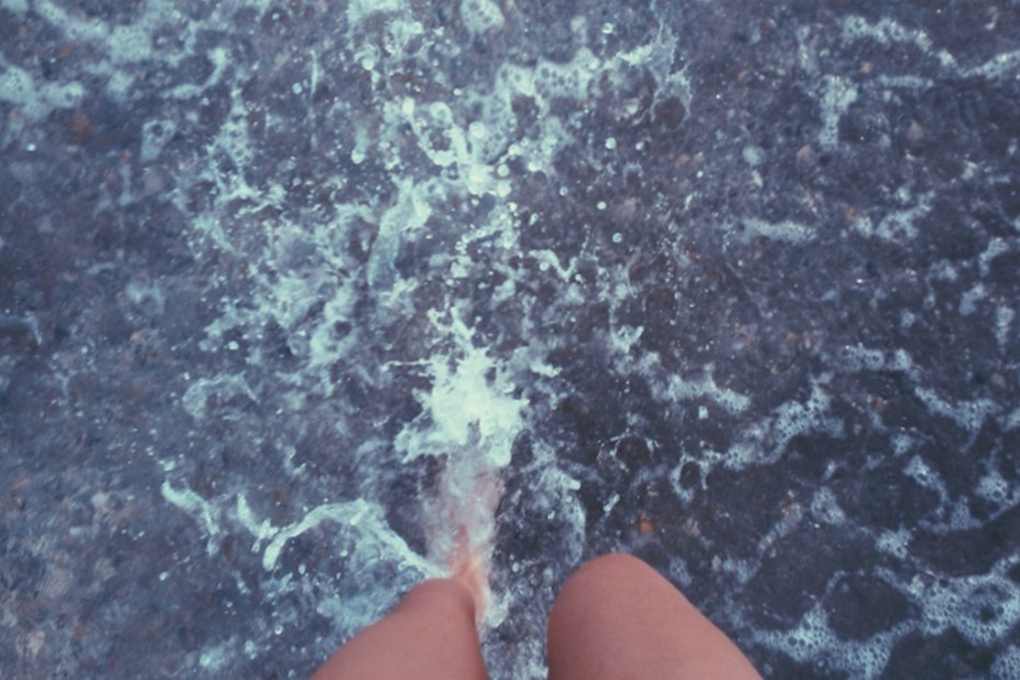 nohy, pláž